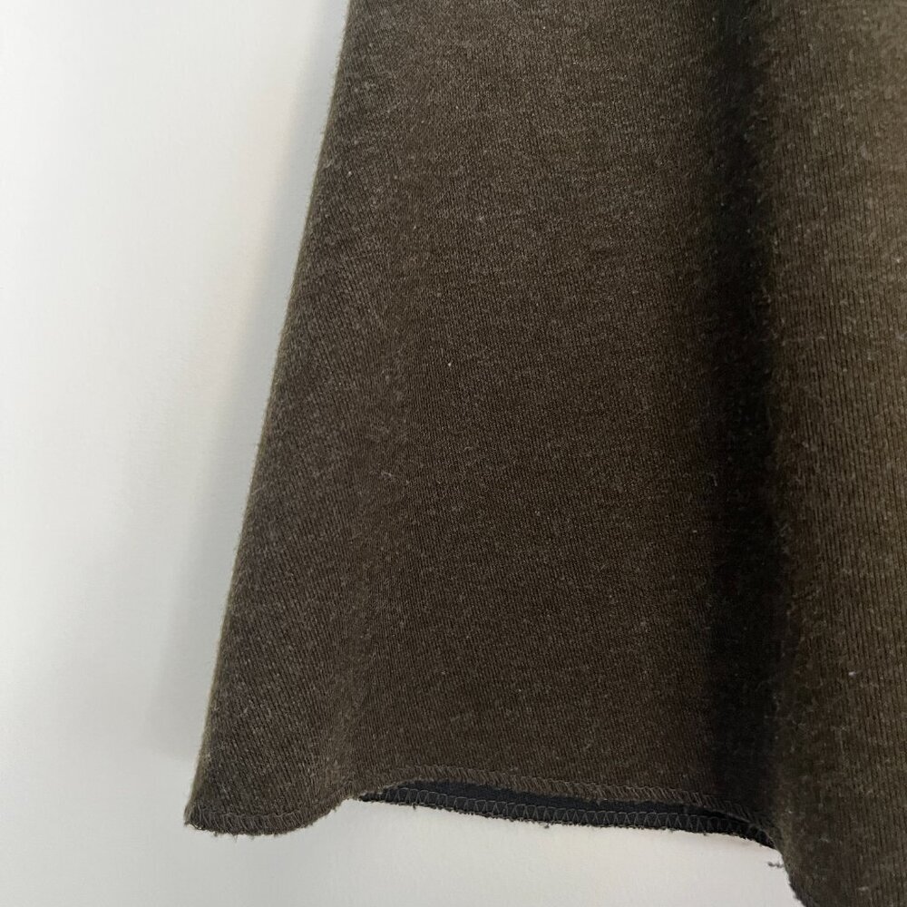 *SOLD* Zara Trafaluc A-Line Mini Skirt | Dark Olive - Picture 2 of 3